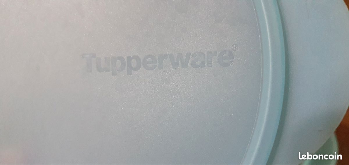 Boite tupperware pliable bleue neuve (image 6)
