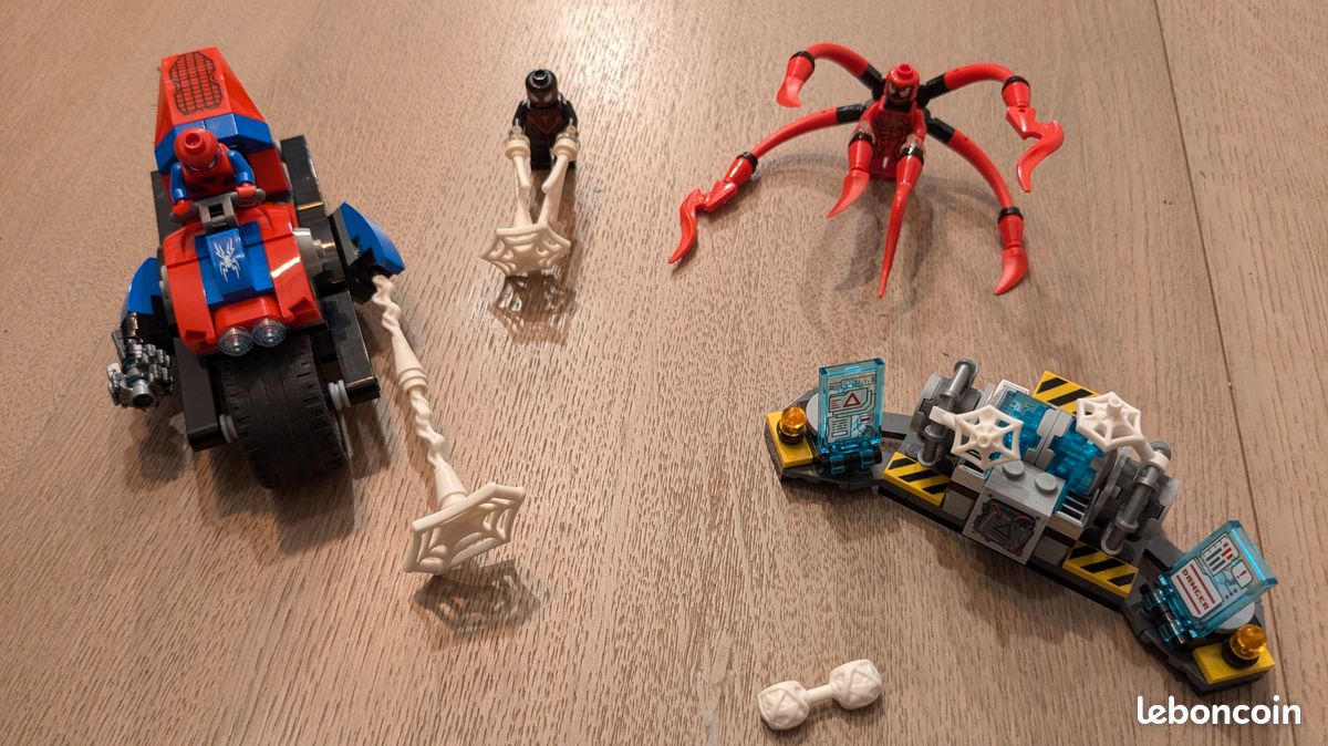 Lego Figure Lego Spiderman AÃ±os Moto De Spiderman Lego