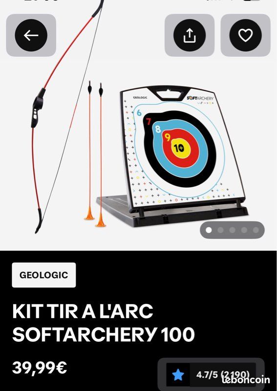 Avanes Bohning 4 Pouces - Lot De 100, Pour Chasse à L'arc, Multicolore, Neuves
