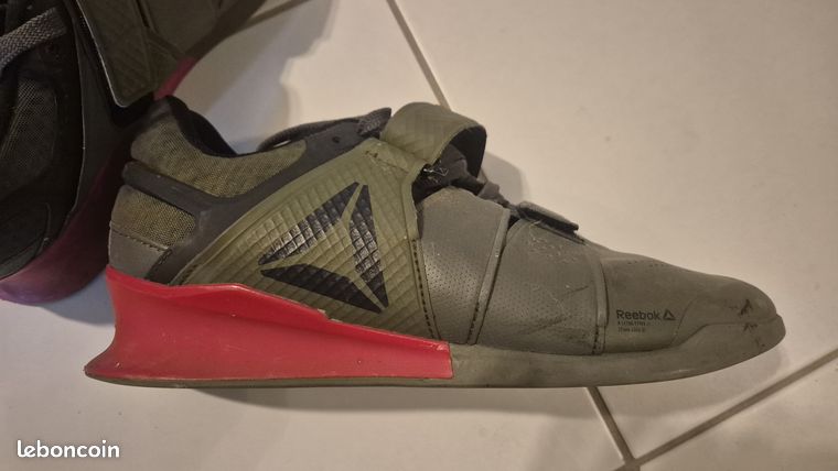 Chaussures d'haltérophilie Reebok Legacy Lifter pointure 42 d'occasion