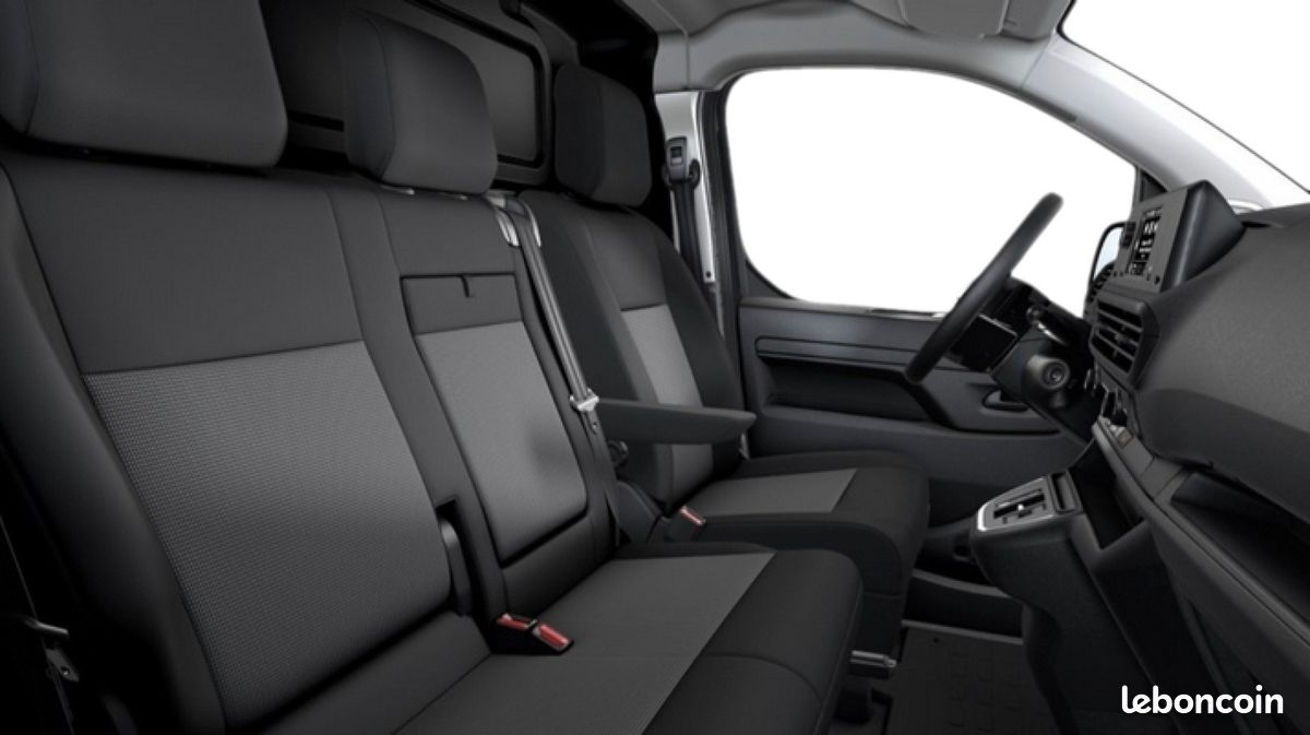 Citroen jumpy vu m diesel 180 ch eat8- prix affiche ht - tva - 3 places - 2 portes laterale - camera - clim - carplay (image 3)