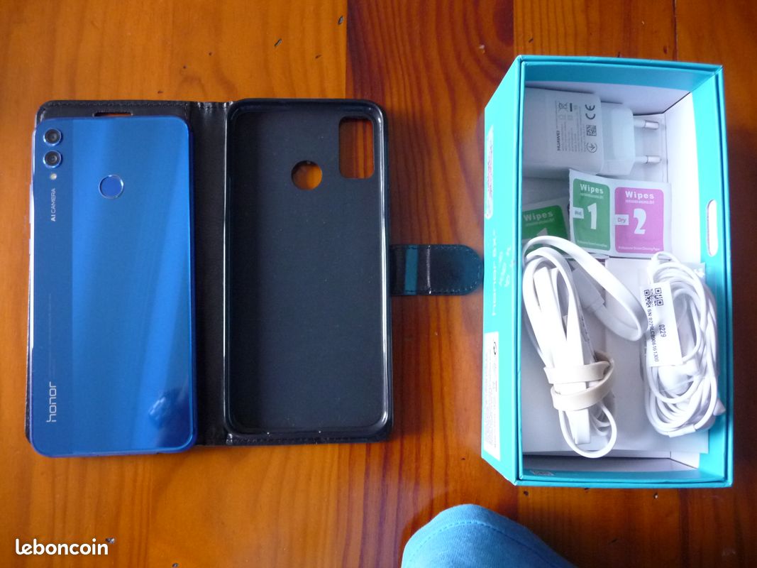Honor 8X ( 64 go / 4 go ram état irréprochable cause double emploi 90 (image 2)