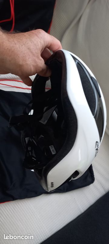 Casque EKOI AR13 Evo Blanc Noir (image 5)