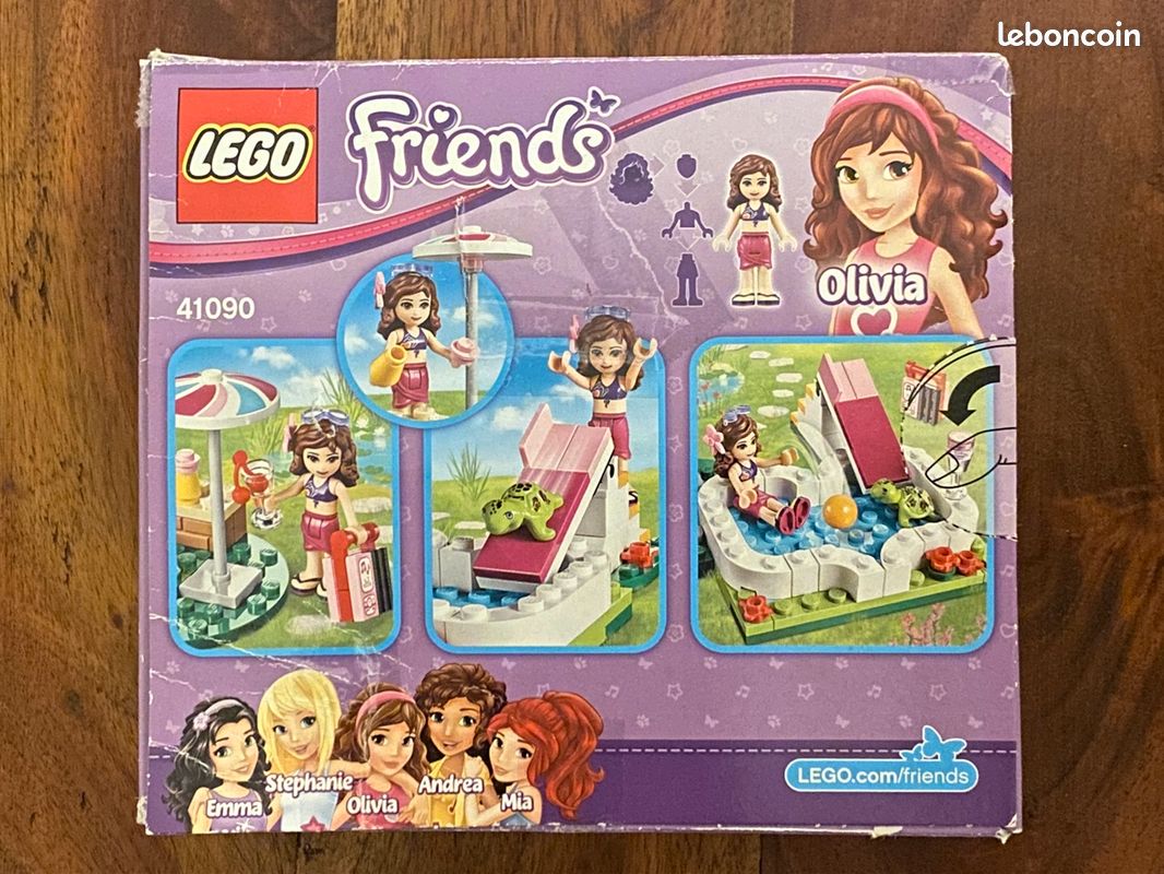 Lego Friends 41090 - La Piscine d'Olivia (image 2)