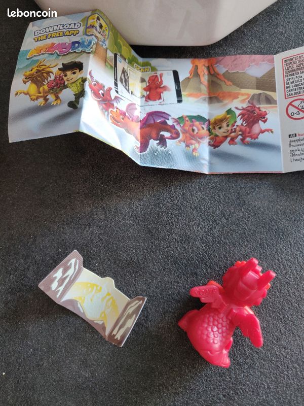 Figurine Kinder surprise dragon Collection