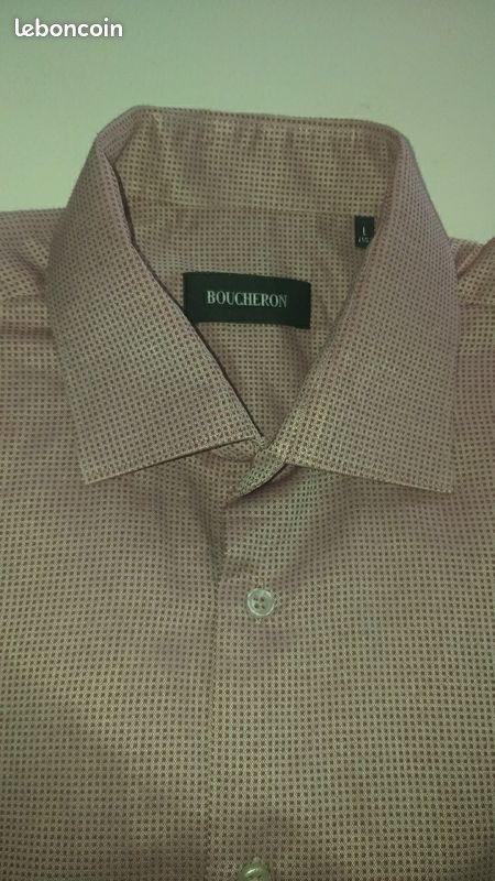 Chemise violette Boucheron taille L (image 4)