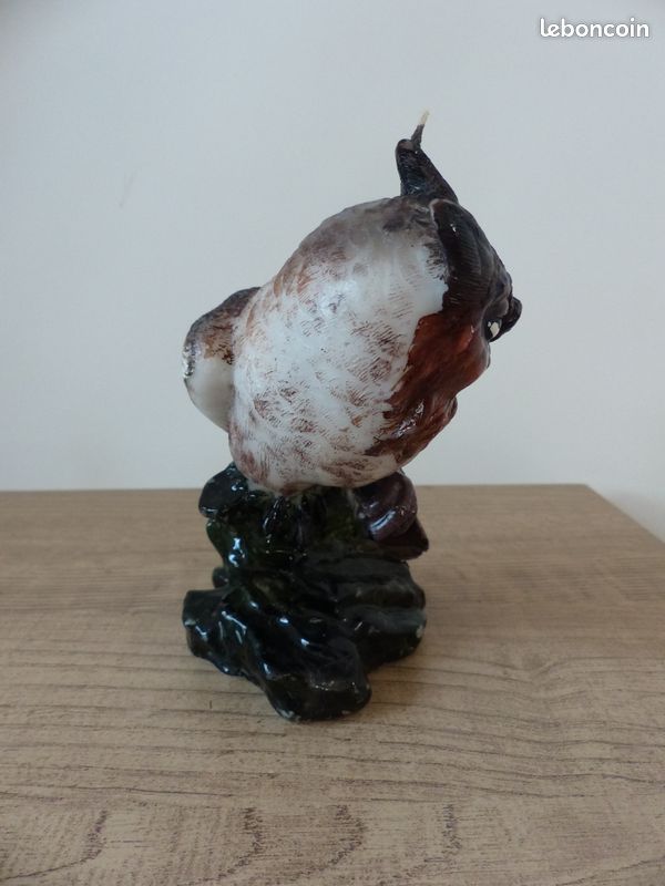 Bougie Chouette Hibou Vintage (image 4)