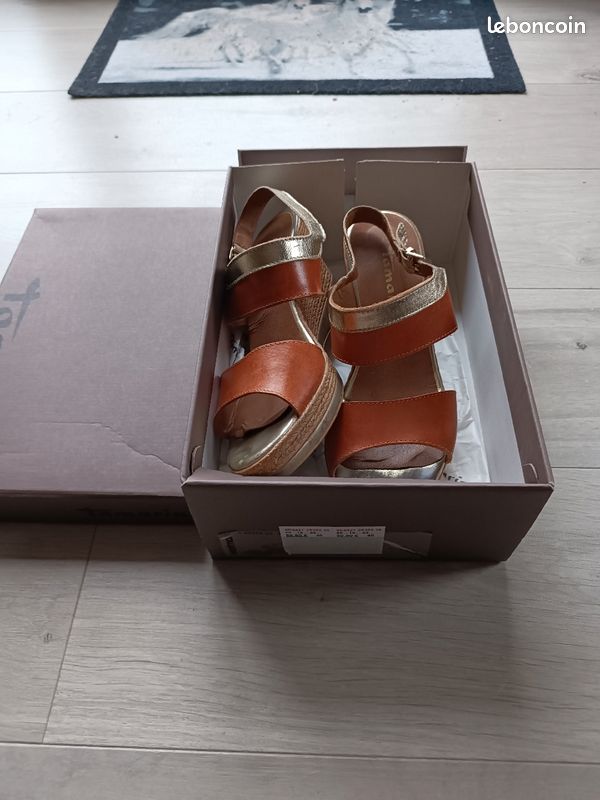 Tamaris Wedge Sandals Tamaris Compensees Leboncoin Botte Compenser