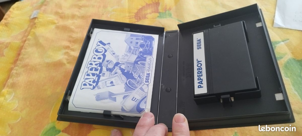 Jeu Vidéo Paperboy Pour Sega Master System - Cartouche Seule (sans Notice) - État Correct, Fonctionnel