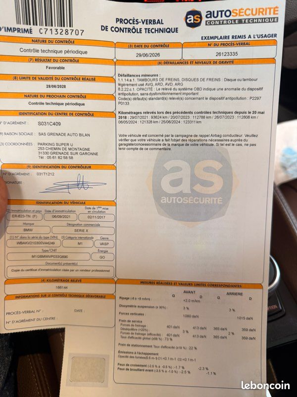 🔥 BMW X6 (F16) xDrive30d 258 CH – CONFIGURATION RARE – CUIR CHOCOLAT – XDRIVE 🔥 (image 13)