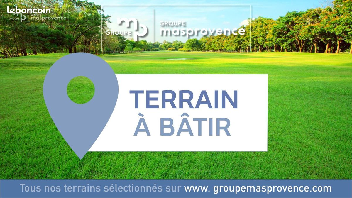 Terrain à bâtir de 618 m² à LA BASTIDE-DES-JOURDANS (84) · 128 000 €