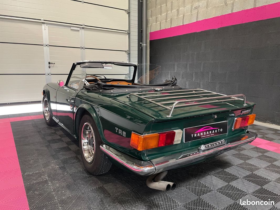 TRIUMPH TR6 2,5 152CH PI Avec Restauration Complète En 2000 (image 6)