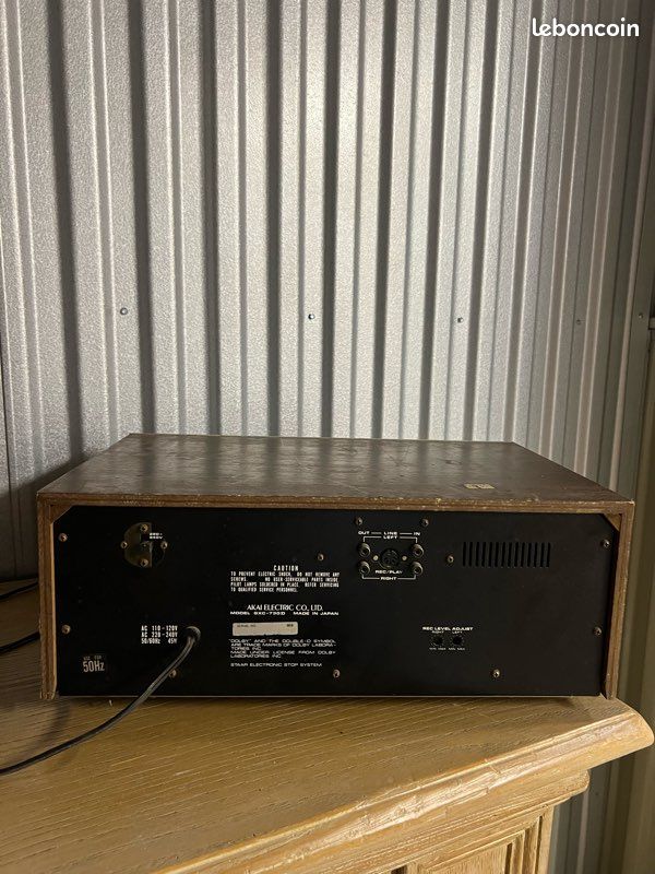 Platine Cassette AKAI GXC-39D Pour Pièces – Transformateur Principal Inclus, Unité Complète