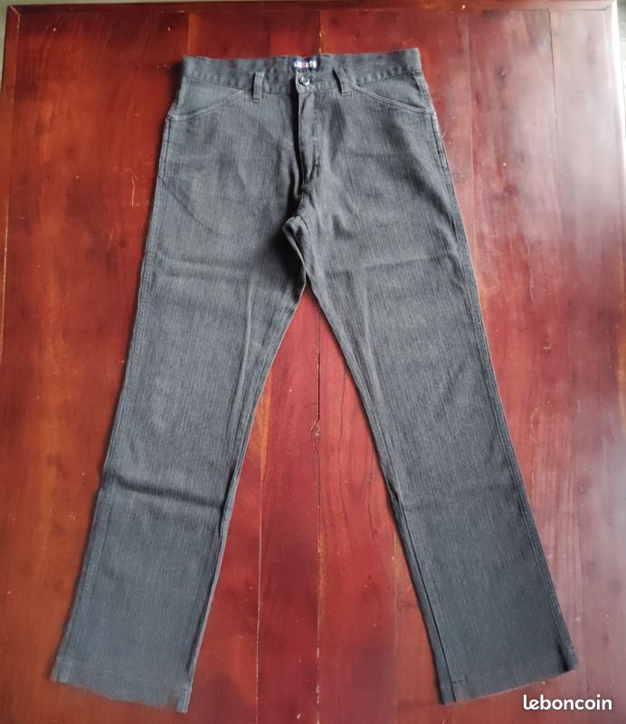 Jeans Liberto Gris - Taille 36 Homme - Coupe Droite - Neuf Avec étiquettes (valeur 50€)