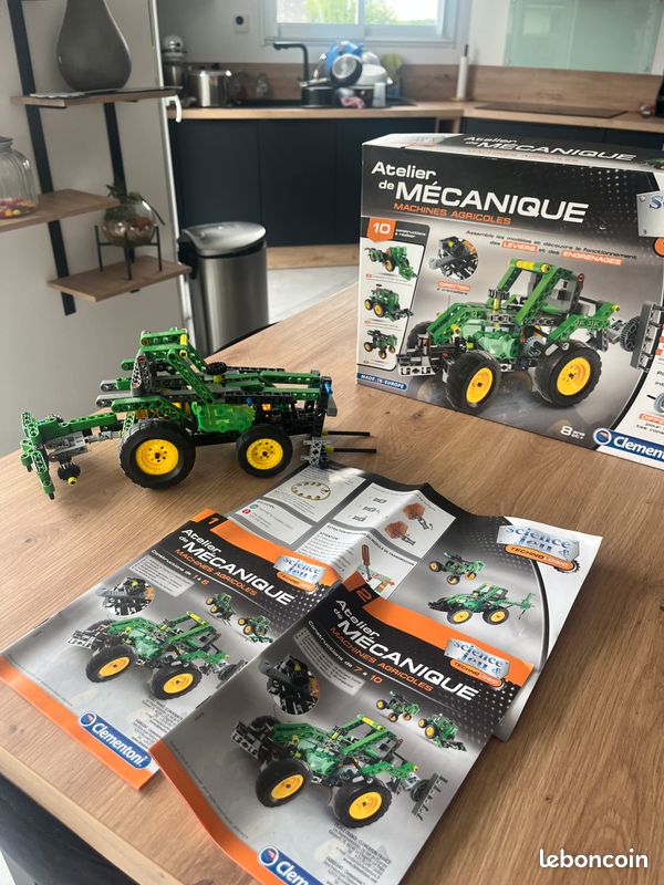 Atelier de MÉCANIQUE – Machines Agricoles (Clementoni - Science & Jeu Technologic) (image 1)
