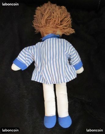 Bonne Nuit les Petits - Masport Caprice - Poupée Hochet en velours