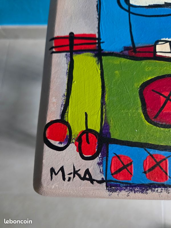 Tabouret Artiste peintre Mika (image 3)