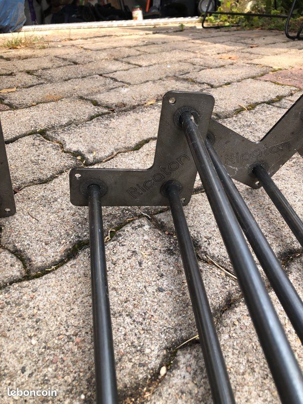 4 pieds épingle / erping legs ripaton noirs (image 2)