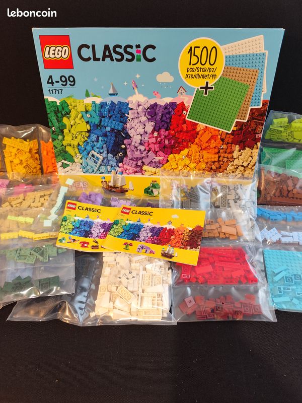 Lego Classic 11717 Briques et Plaques à gogo COMPLET, avec boîte