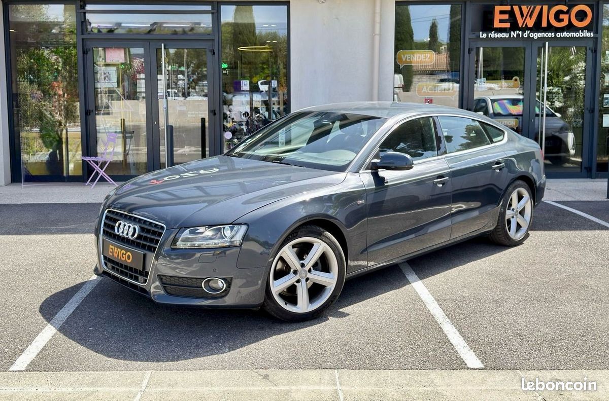 Audi a5 s line sportback - 2.0l tfsi 180ch - radar de recul - feux auto (image 1)