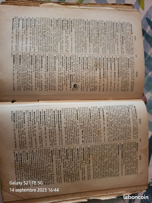 Dictionnaire ancien Larousse (image 3)