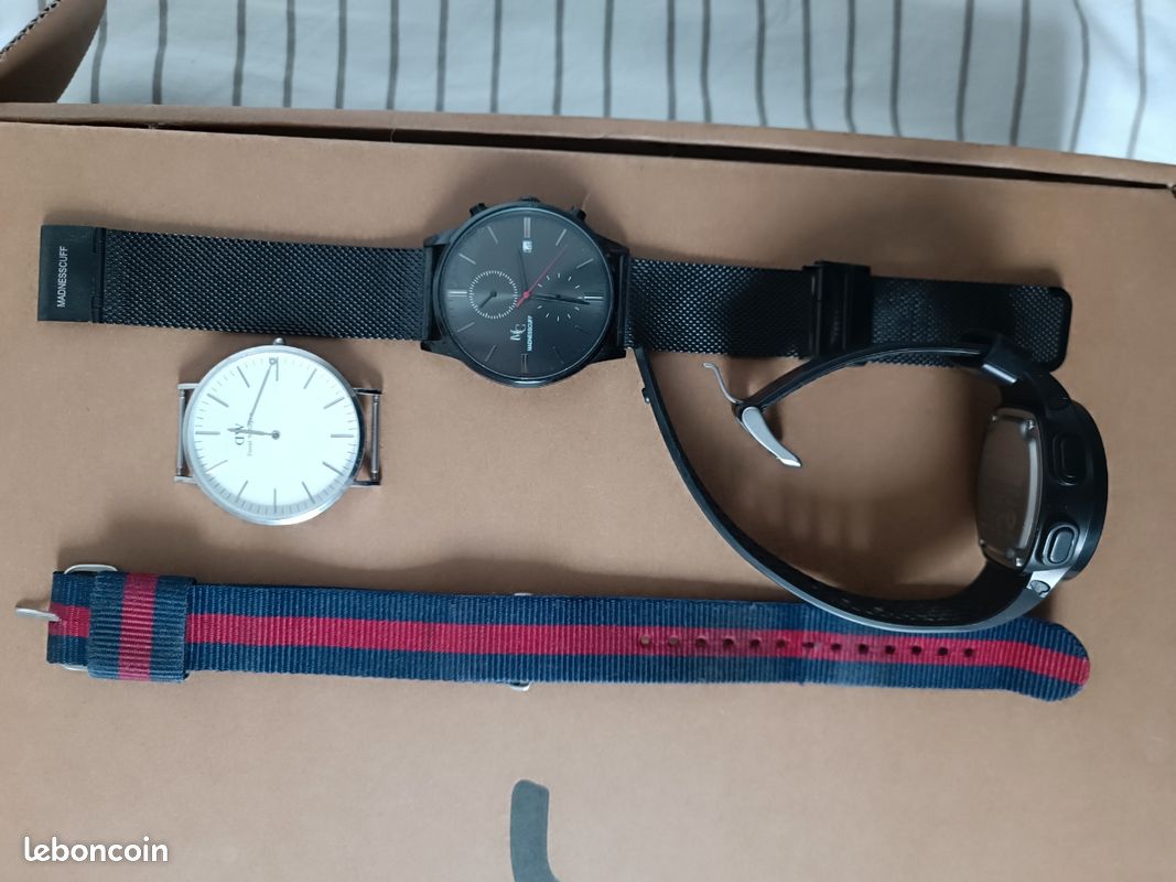 Lot De Pièces Détachées Pour Réparation De Montre - Occasion - Pour Horloger Amateur Ou Pro