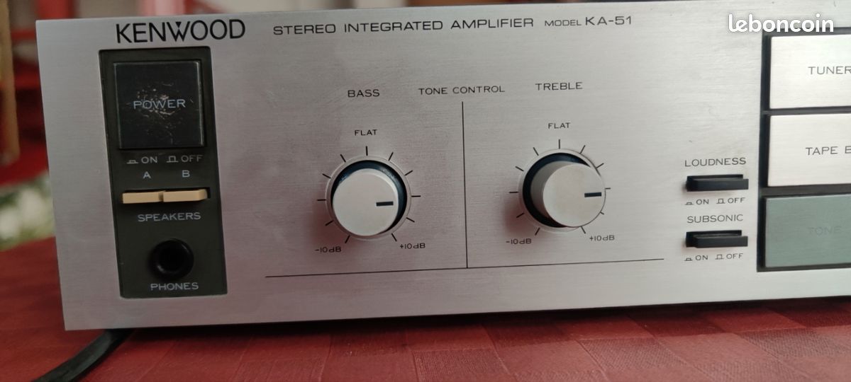 Casque Stéréo Vintage Kenwood KH-51, 8 Ohms, Japon, Années 70 Avec Boîte