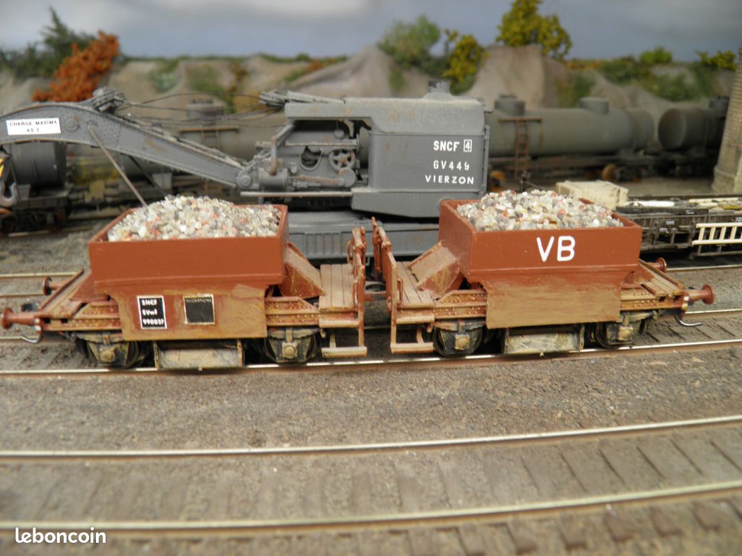 R37 HO43101 Couplage De Wagons à Ballast, VTswf2 8956 55 Plm Ep Ii