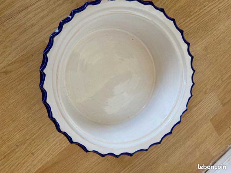 Plat à tajine bleu (image 4)