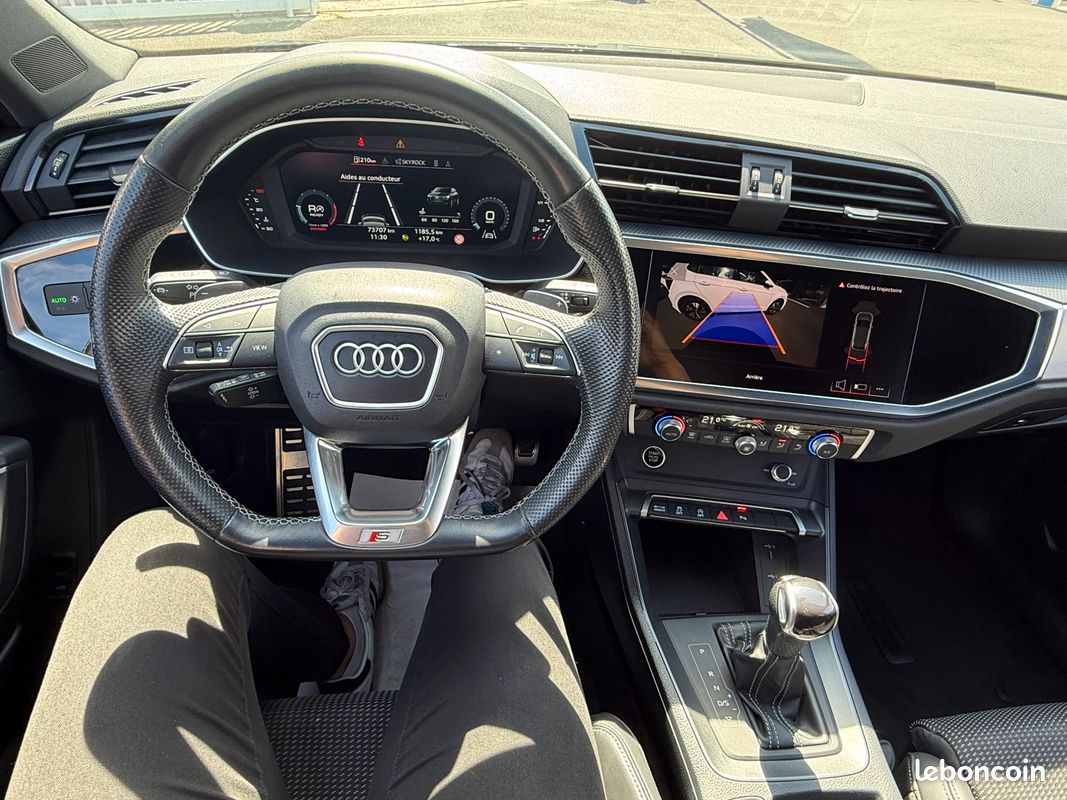 Q3 Sportback 2.0 TDI 150 cv S tronic 7 S line / 1°Main / Caméra / Excellent Etat (image 6)