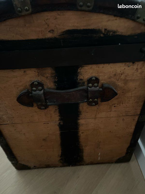 Vieille malle de transport (image 4)