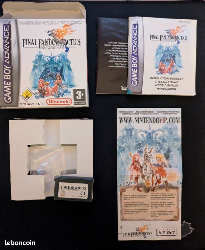 Final Fantasy Tactics Advance (officiel) - Game Boy Advance (pile de sauvegarde ok) (image 10)