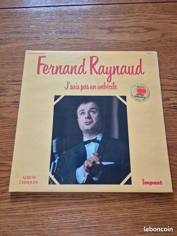 Fernand Raynaud J'suis Pas Un Imbécile Vinyle 33 Tours (image 1)