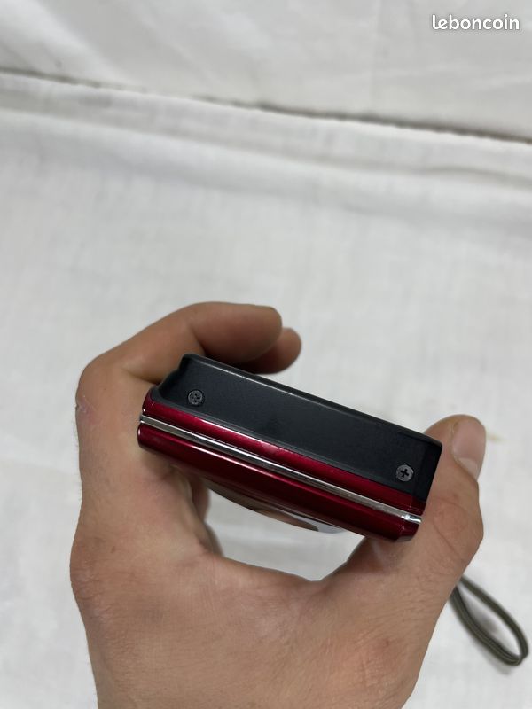 Appareil photo Nikon Coolpix L22 Rouge - Pour pièces / Non testé (image 5)