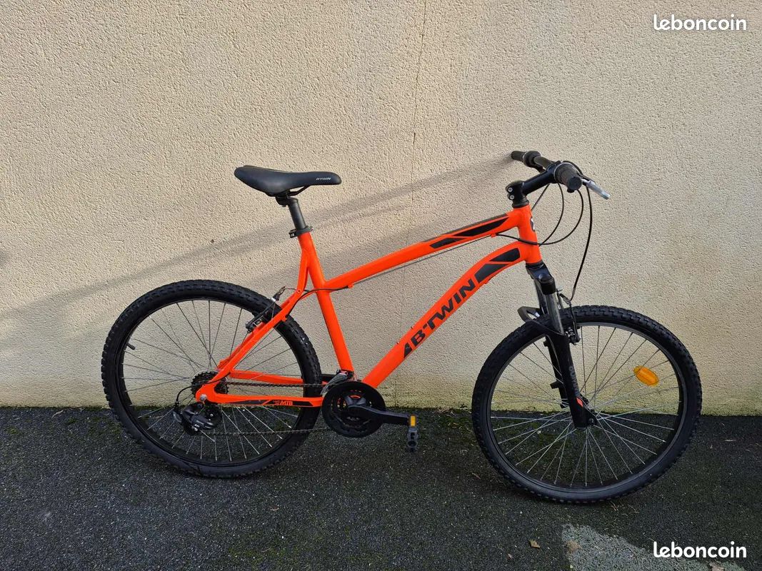 Rockrider 340 Orange Vtt 26 Pouces Rockrider 340 Orange Velo