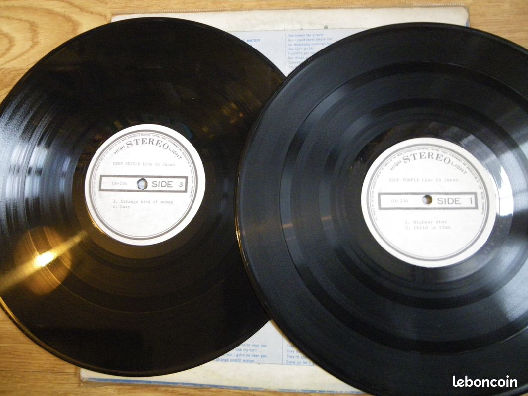 Deep purple 2lp live in japan coreen (image 3)