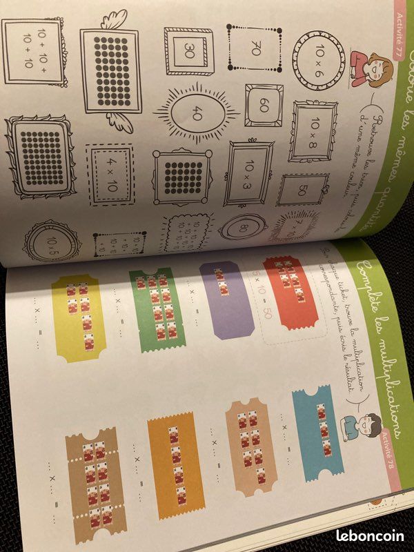 Cahier vacances réussir en maths method Singapour CE1 (image 3)