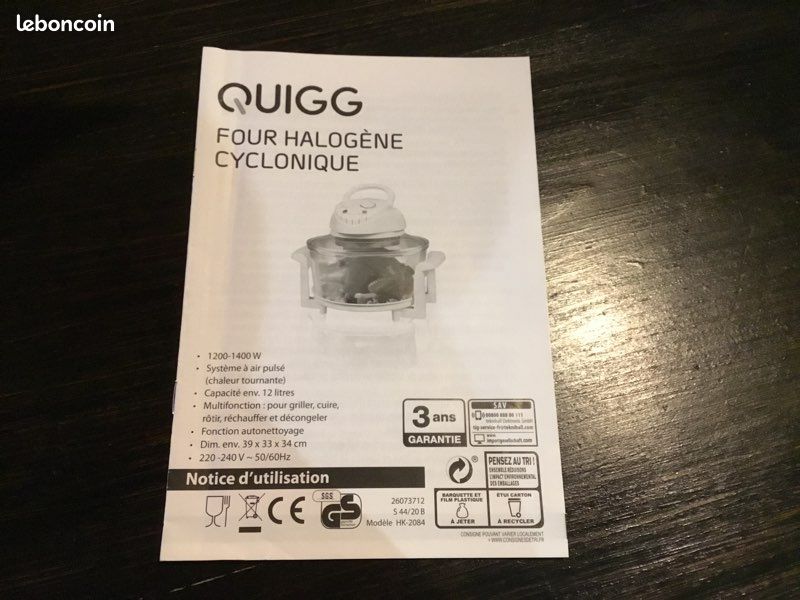 Four Halogène Cyclonique QUIGG (image 7)