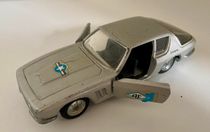 Politoys-E Export N°573 Jensen Coupé Vignale Rouge Métallisé - 1/43 - Sans Boîte