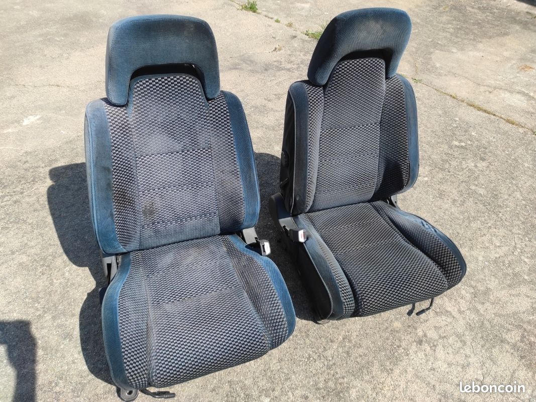 Paire de sièges avant Toyota Corolla AE92 GTI phase 2 1992 (image 1)