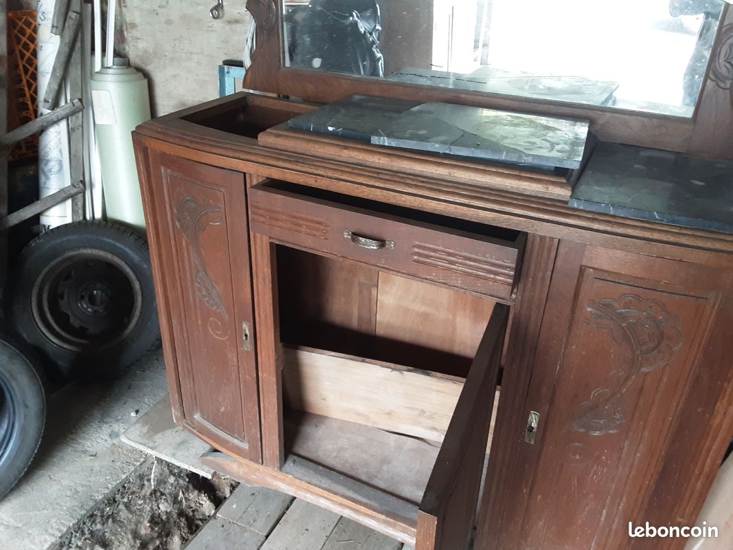 Commode ancienne a restaurer (image 3)