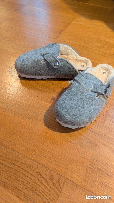 Chaussons Bronzini Vieux Rose/argent - Taille 39, Neufs, Mule Femme