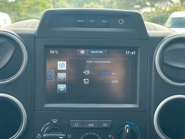 Peugeot PARTNER L1 1.6 VTI 98CH PREMIUM PACK DISTRIBUTION NEUVE (image 18)