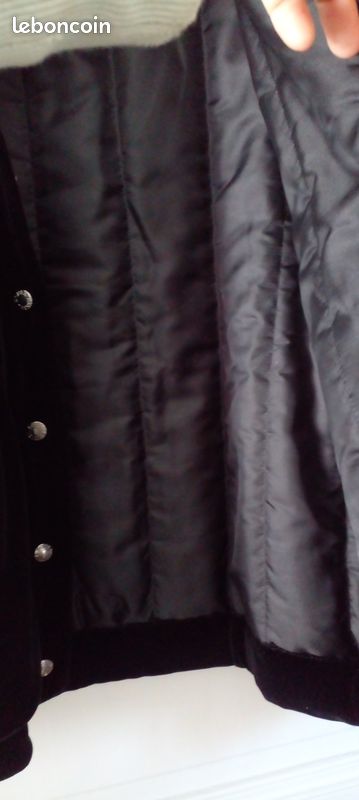 Veste Paletot Sonia Rykiel Fille - Taille 6 Ans, Noir, Coton, Occasion Très Bon état