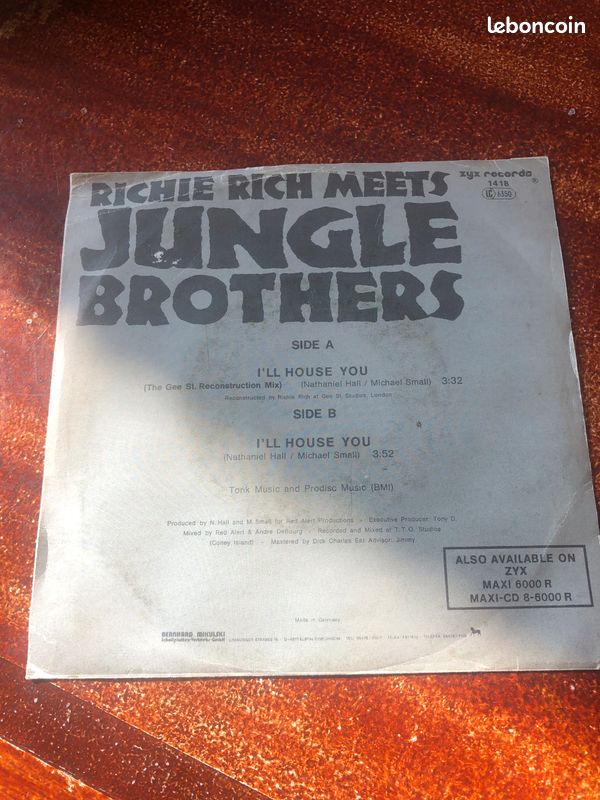 Richie Rich Meets Jungle Brothers – I'll House You (The Gee St. Reconstruction) (image 3)