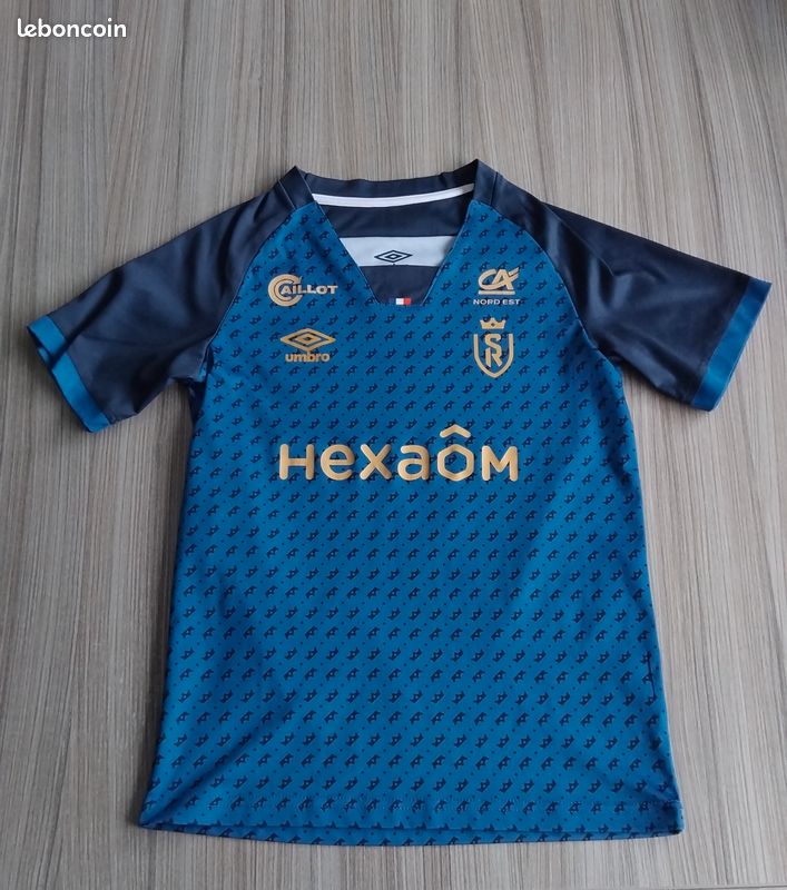 Maillot Stade de Reims 10 ans en très bon état Vêtements