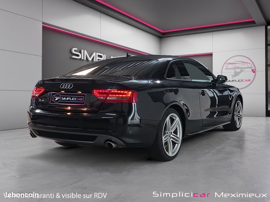 AUDI A5 2.7 V6 TDI 190 SLINE PLUS MULTITRONIC 190Ch Garantie 12 mois (image 4)