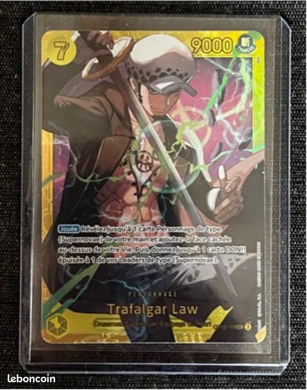 Trafalgar Law SEC OP10-119 Japanese ONE PIECE Card Royal Blood - NM