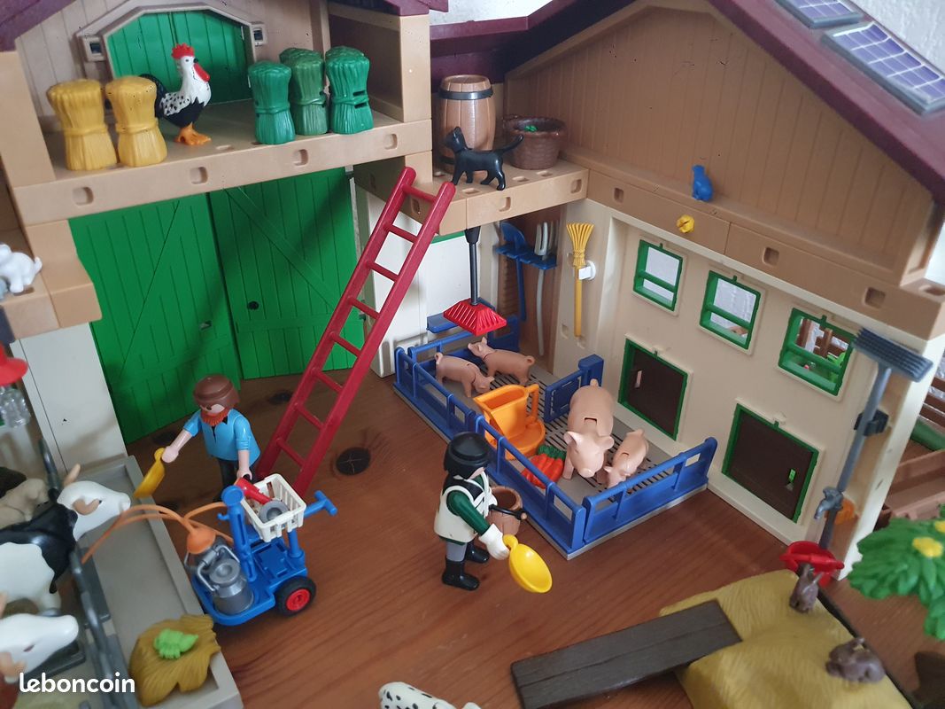 Playmobil ferme tracteur silo 4x4 enclos... (image 18)