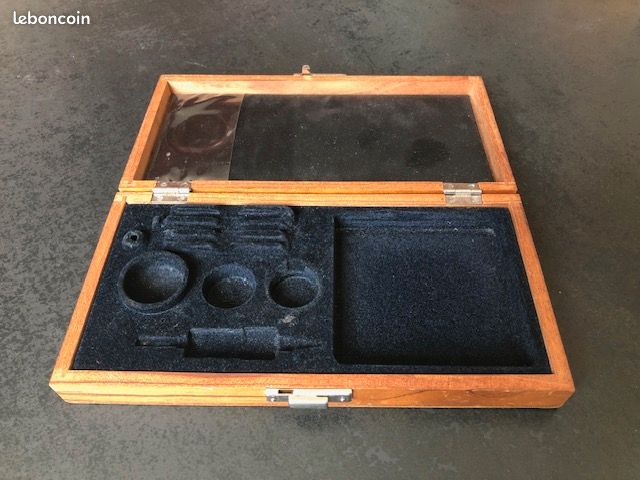 Boîte En Bois Bruel & Kjaer – Vide – Vintage – Rangement Ou Déco